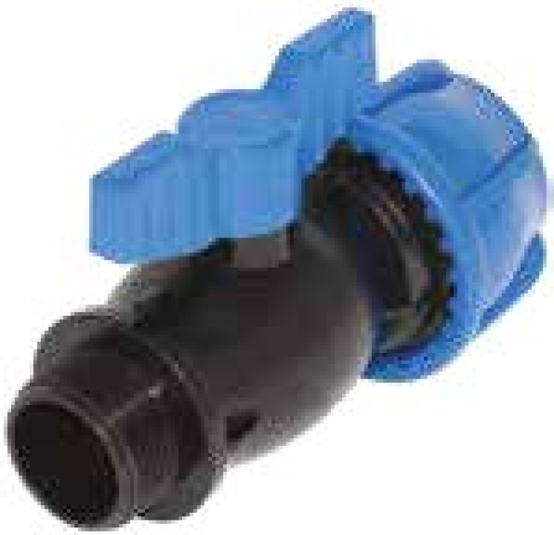  COUPLING MALE VALVE  black
